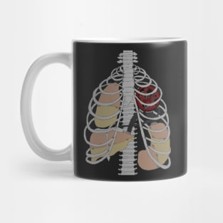 Mechanical Ribcage Mug